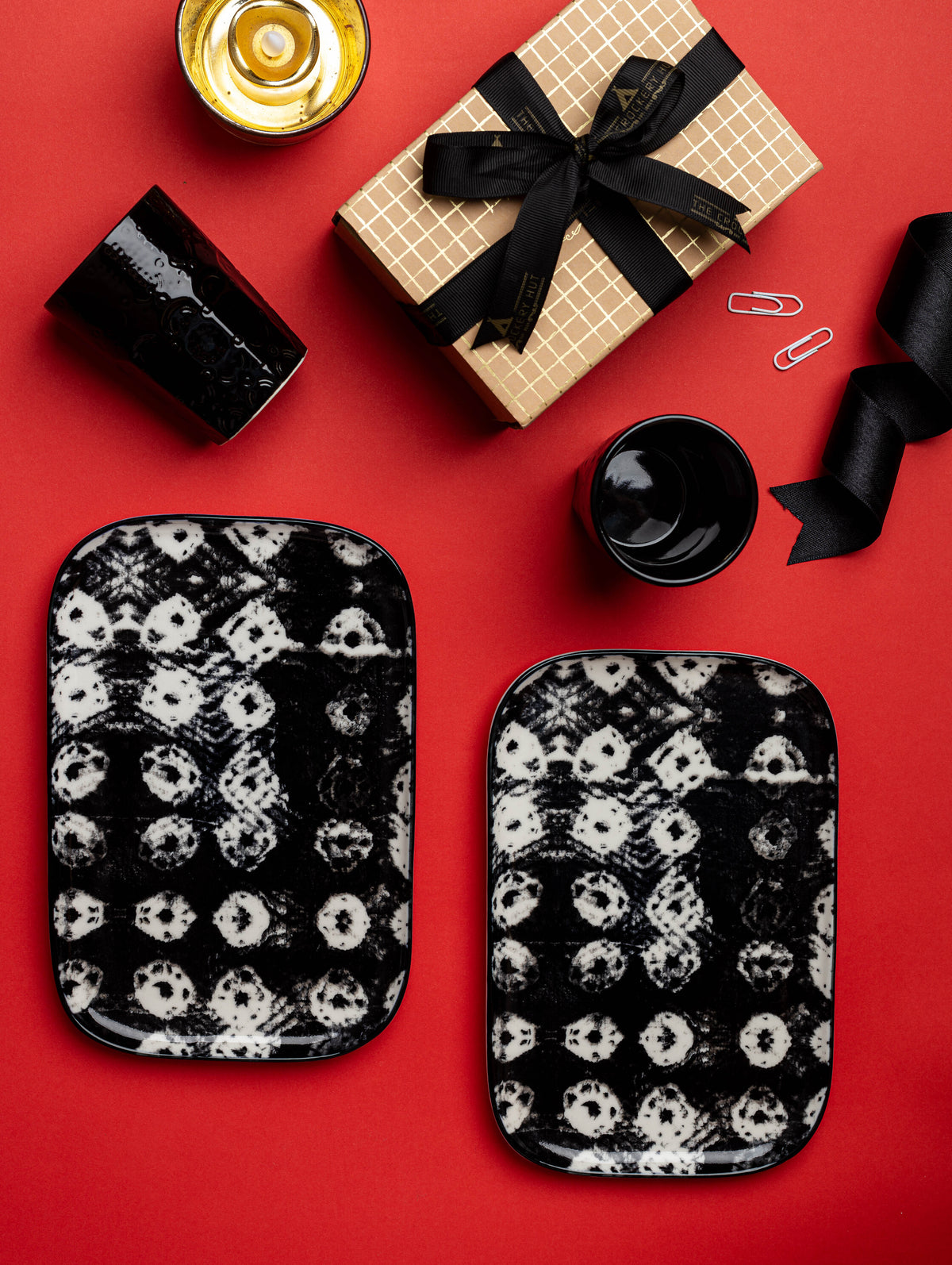 Retro Breakfast Set for Two Gift Set Set of 4