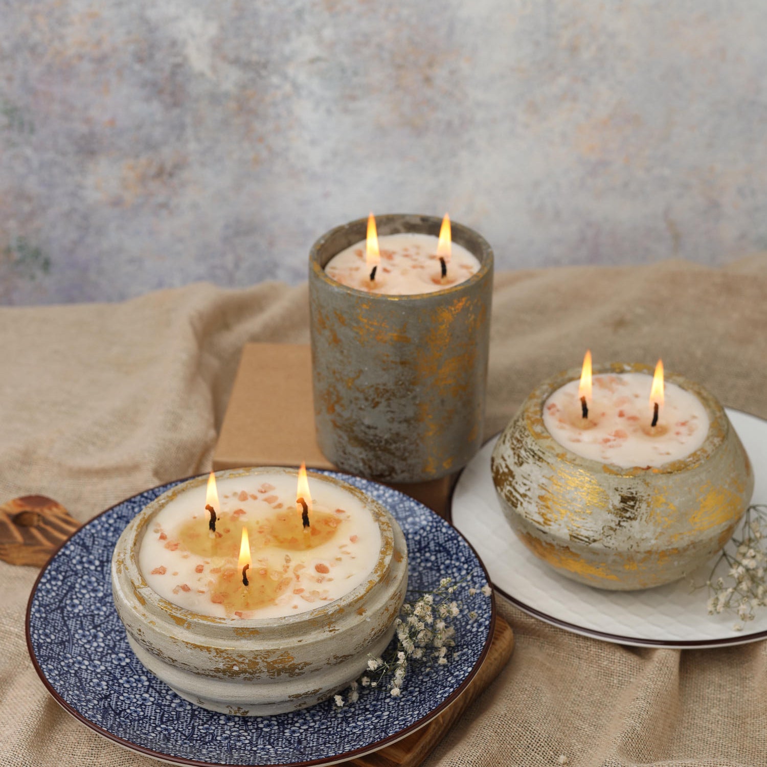 Grey Concrete Candle - Euphoria Fragrance