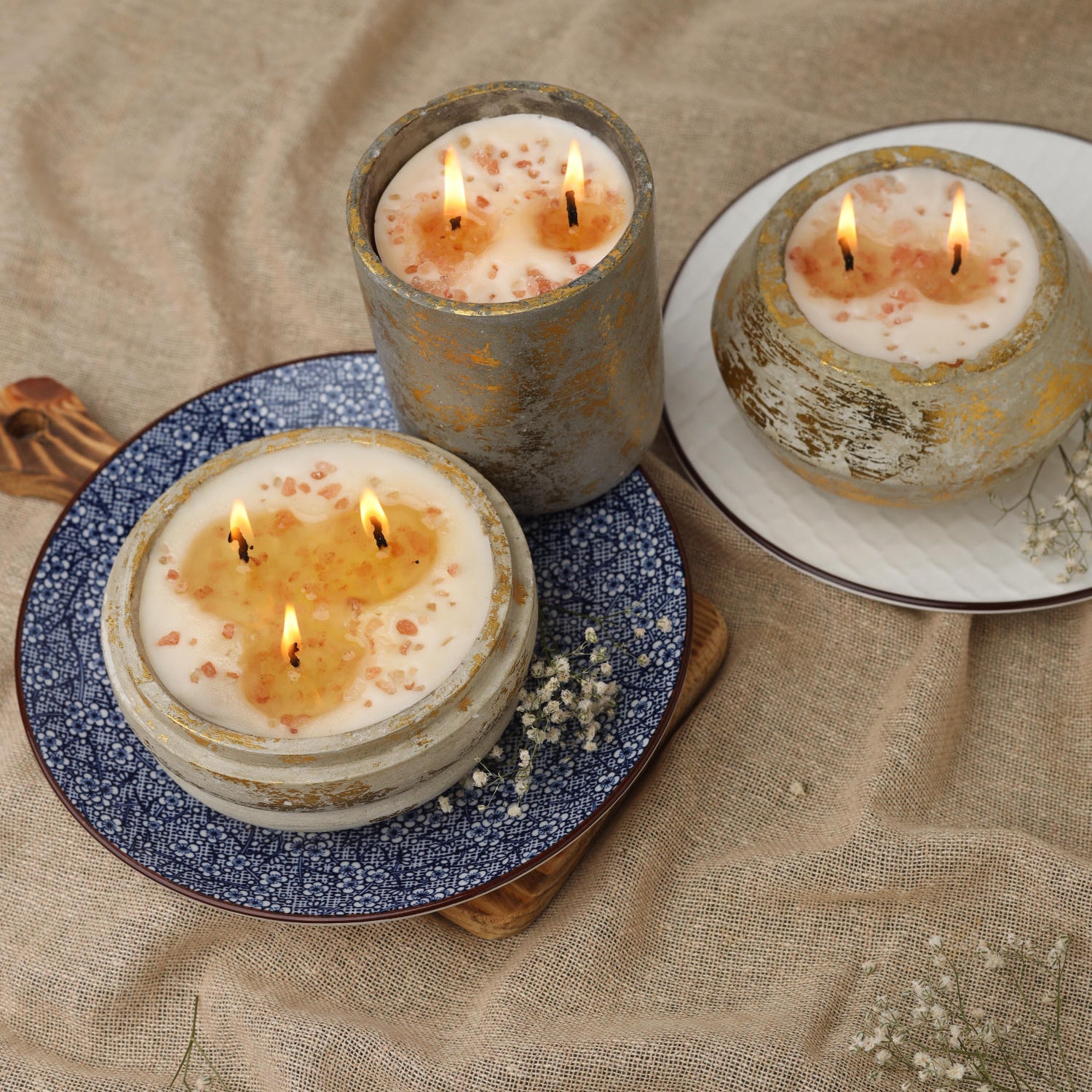 Grey Concrete Candle - Euphoria Fragrance