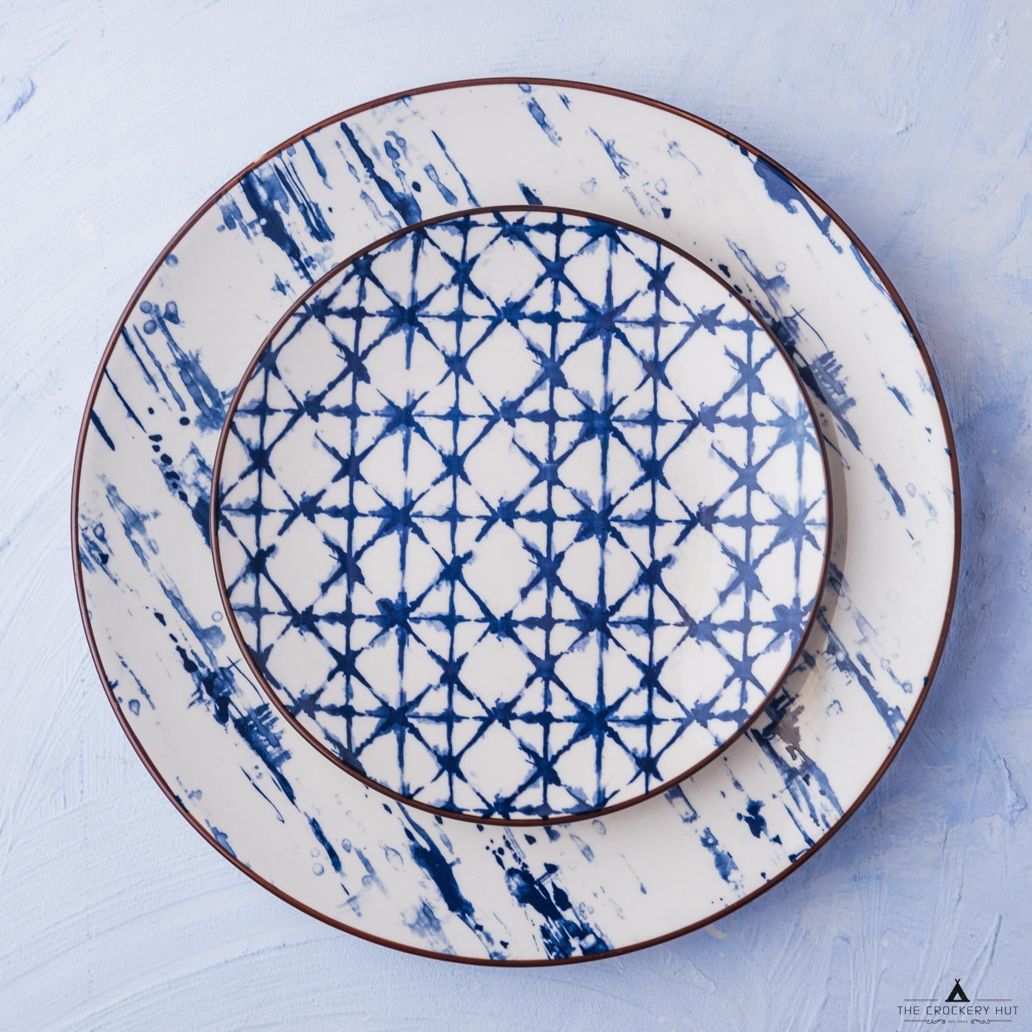 CRISS CROSS Round Side Plate 7.5"