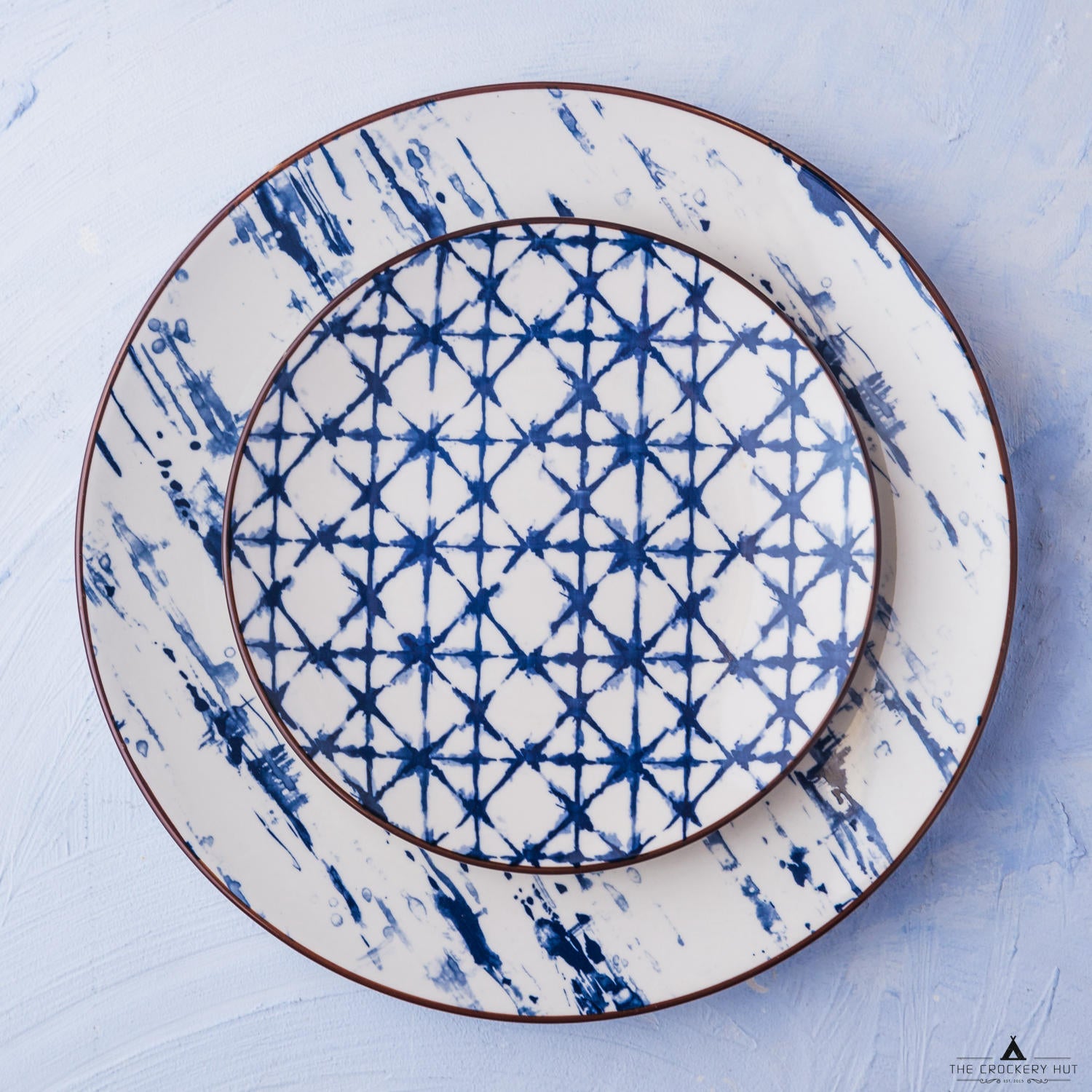 CRISS CROSS Round Side Plate 7.5″