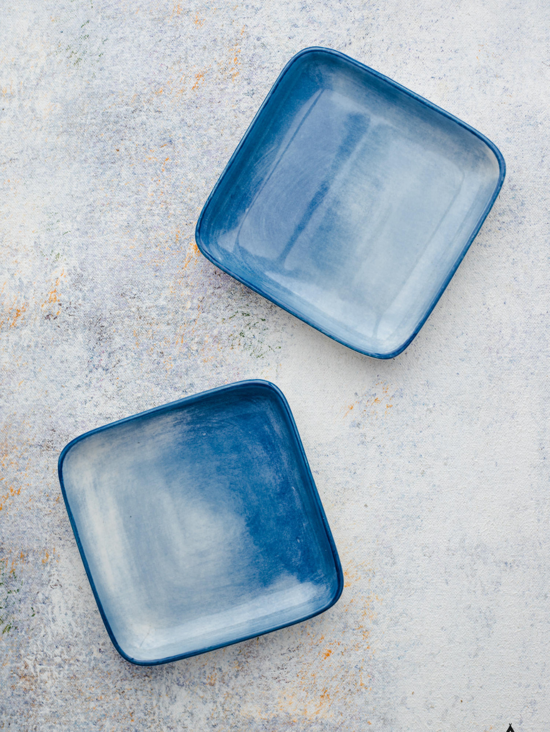 Blue 2025 square dishes