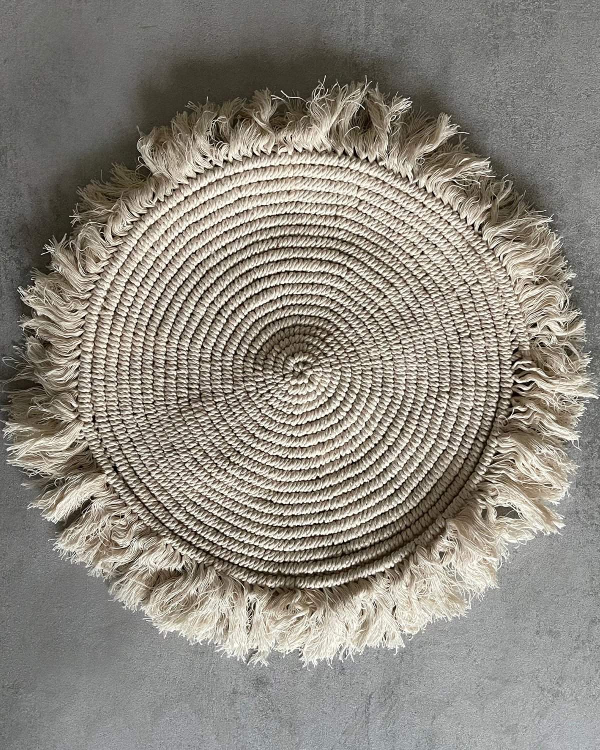 Bella Macramé Placemat Round 34cm