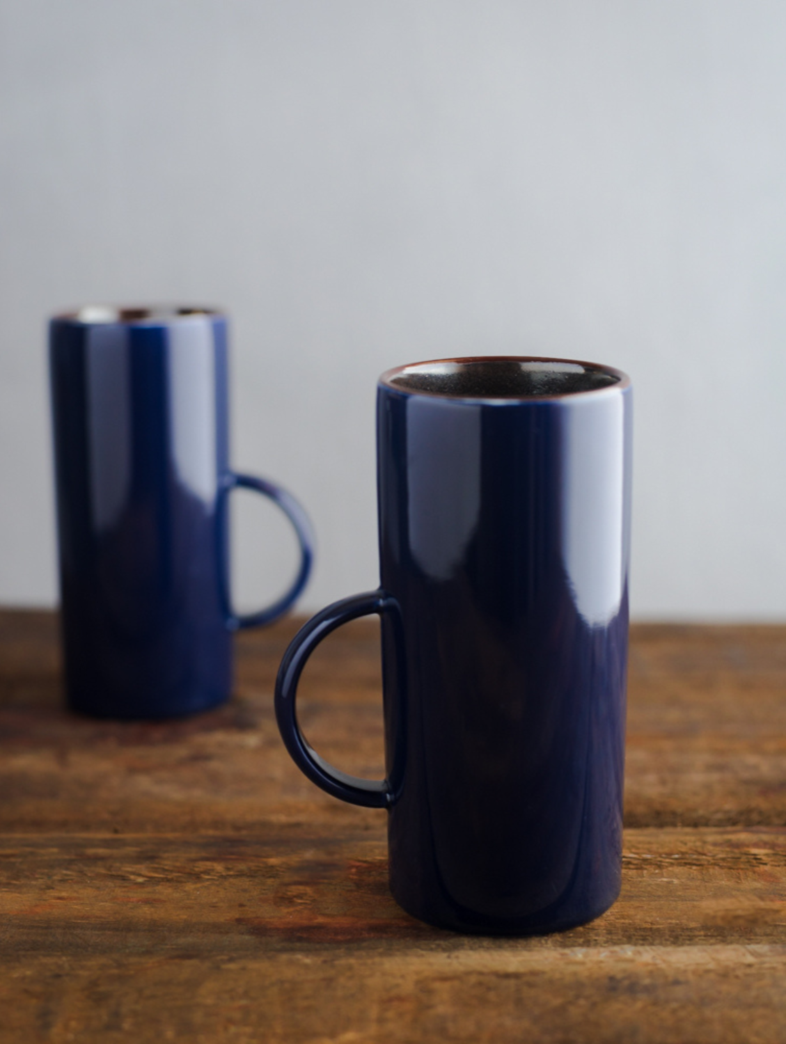 BLUE GLAZE Tall Mug