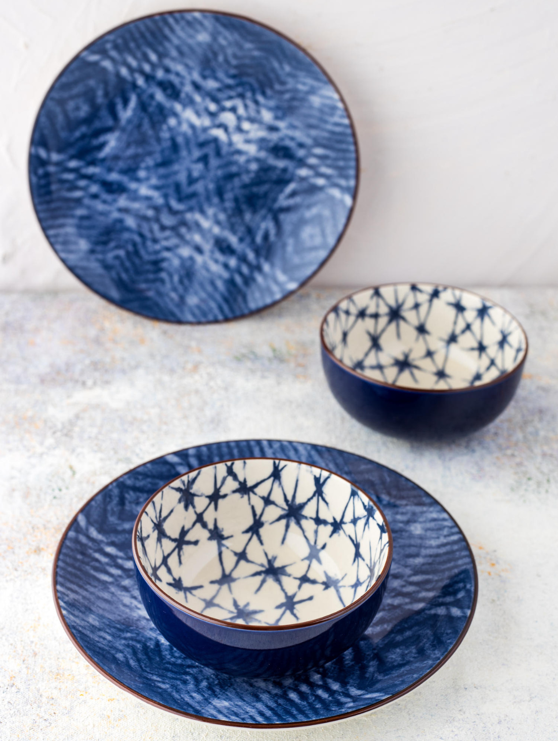 Blue Sea Round Side Plate 7.5"