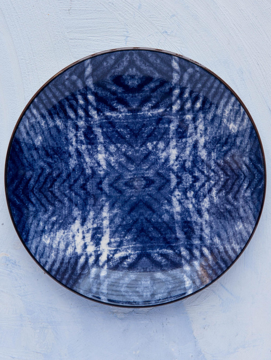 Blue Sea Round Side Plate 7.5"