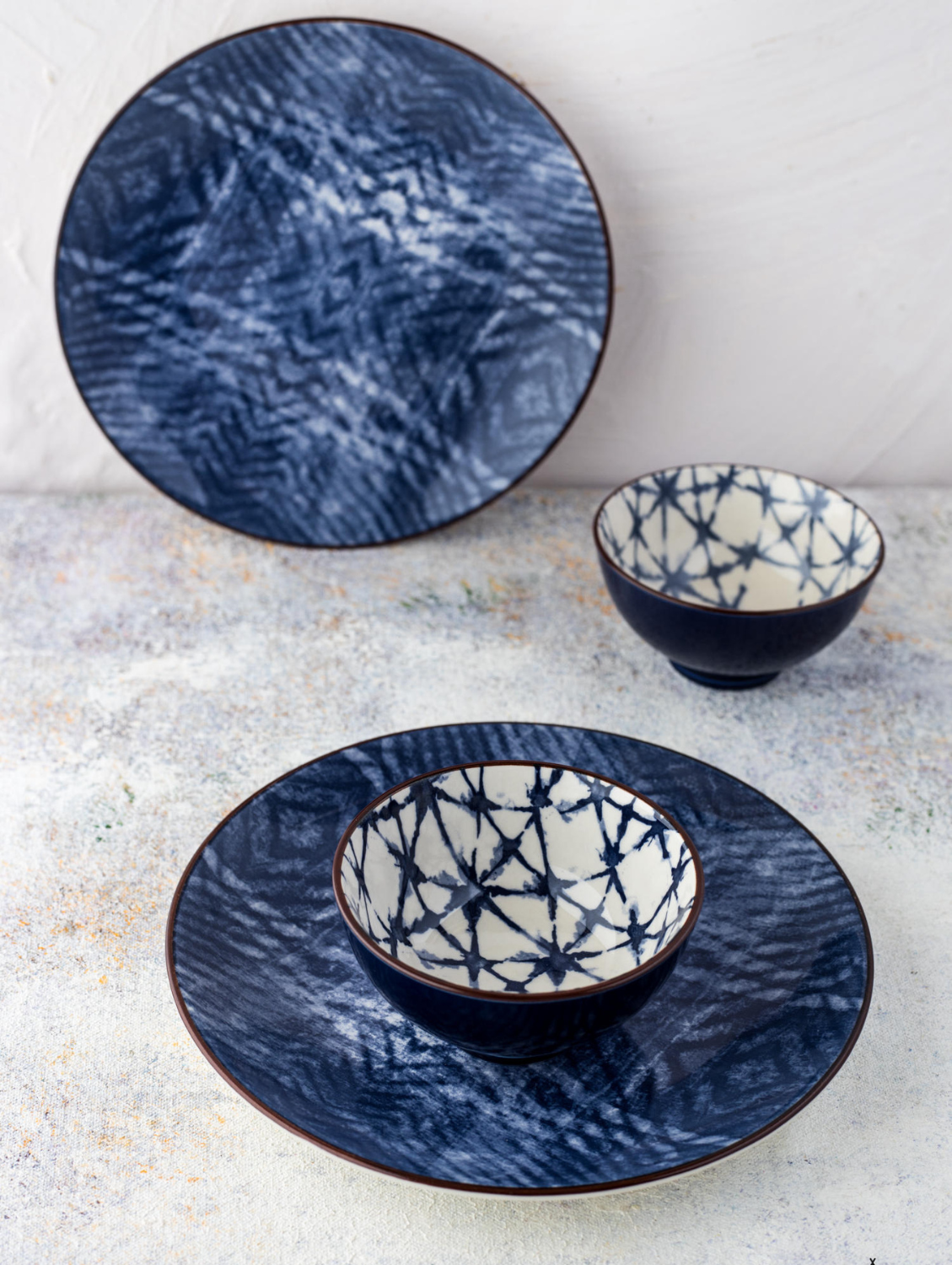 Blue Sea Round Side Plate 7.5"