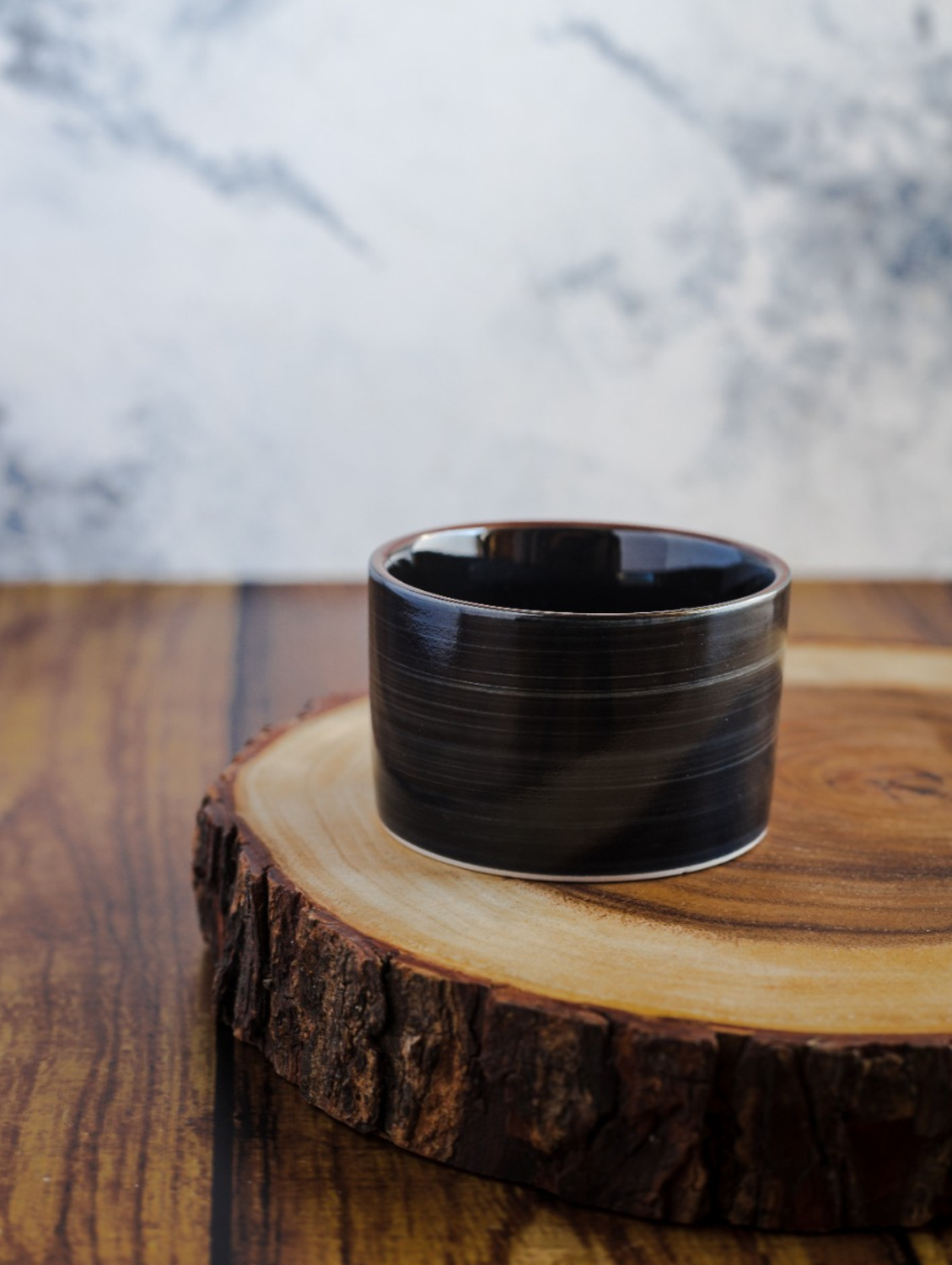 BLACK BRUSH Cylindrical Bowls 150 ml