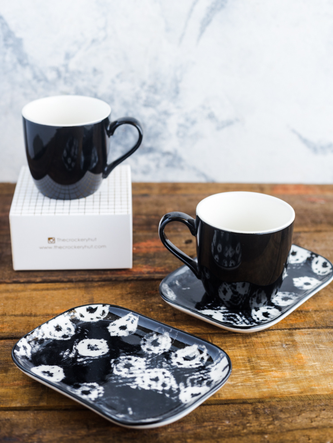 BLACK GLAZE Chai Cup 1 7 cms