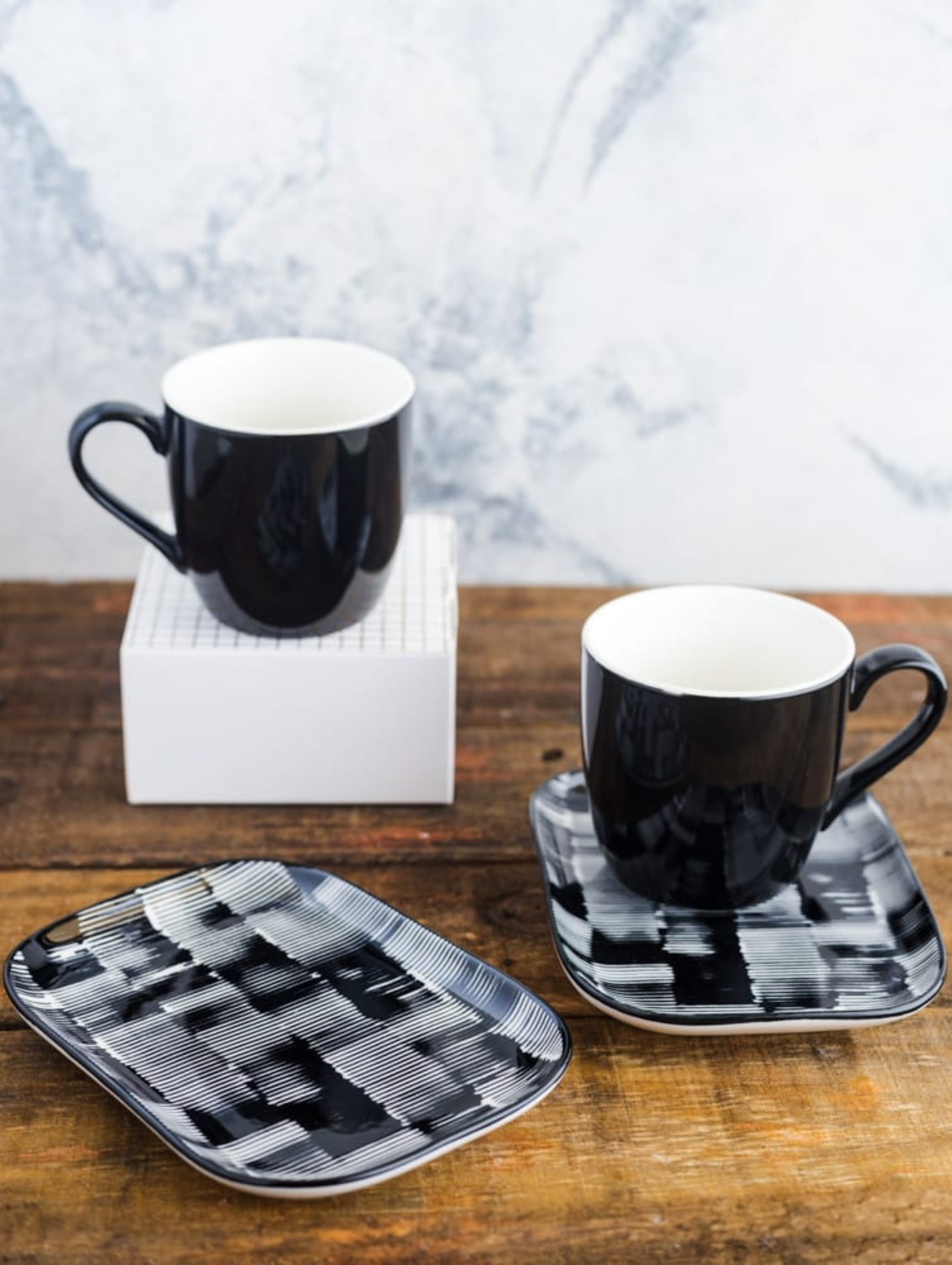 BLACK GLAZE Chai Cup 1 7 cms