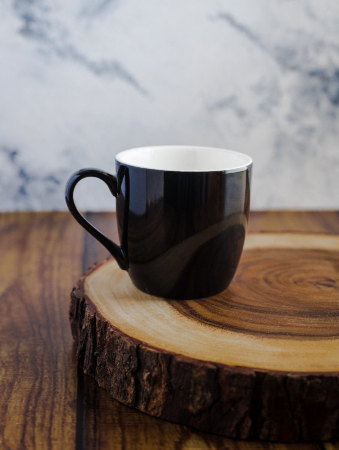 BLACK GLAZE Chai Cup