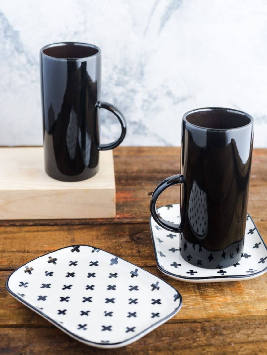BLACK GLAZE Tall Mug 250 ml