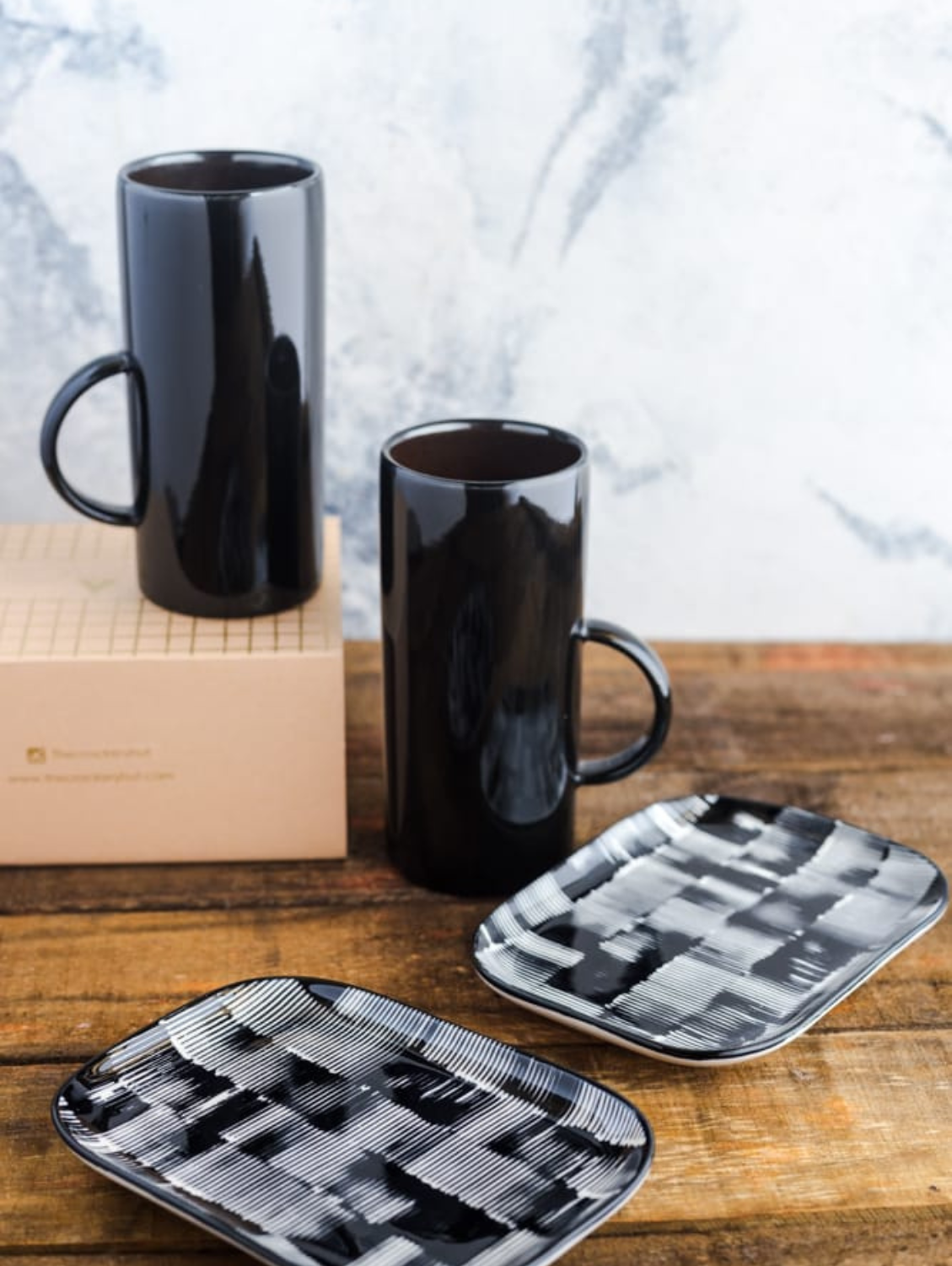 BLACK GLAZE Tall Mug 250 ml