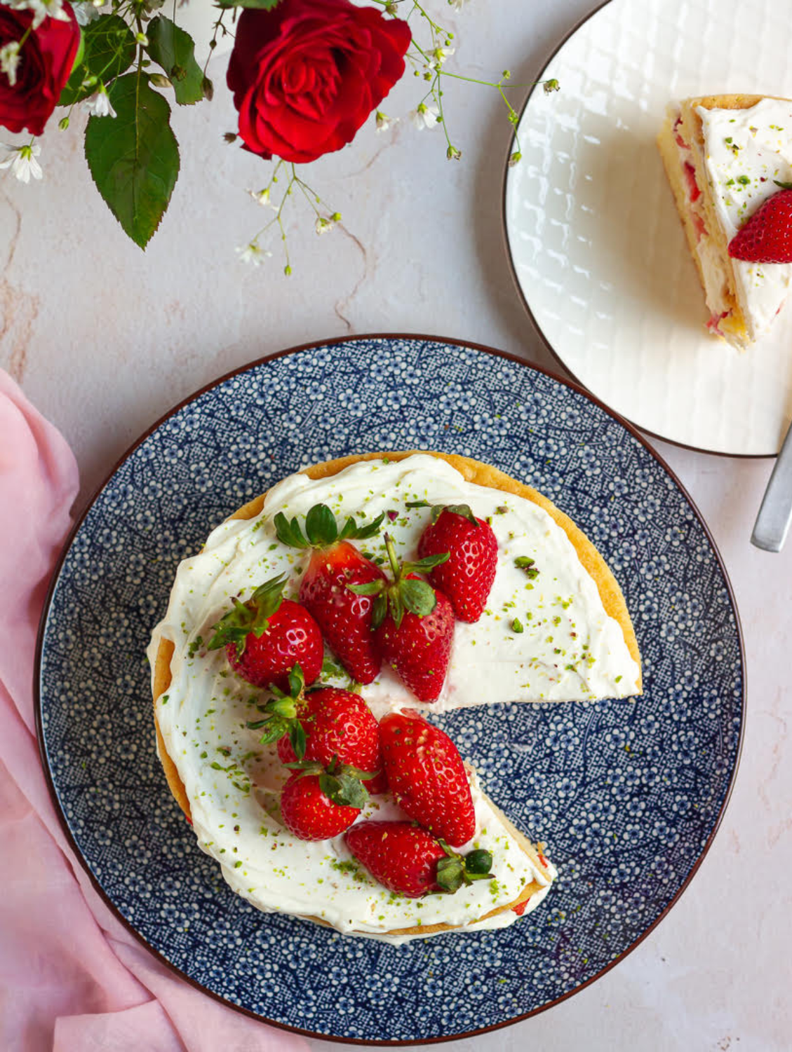 CHERRY BLOSSOM Round Dinenr Plate 10.5"
