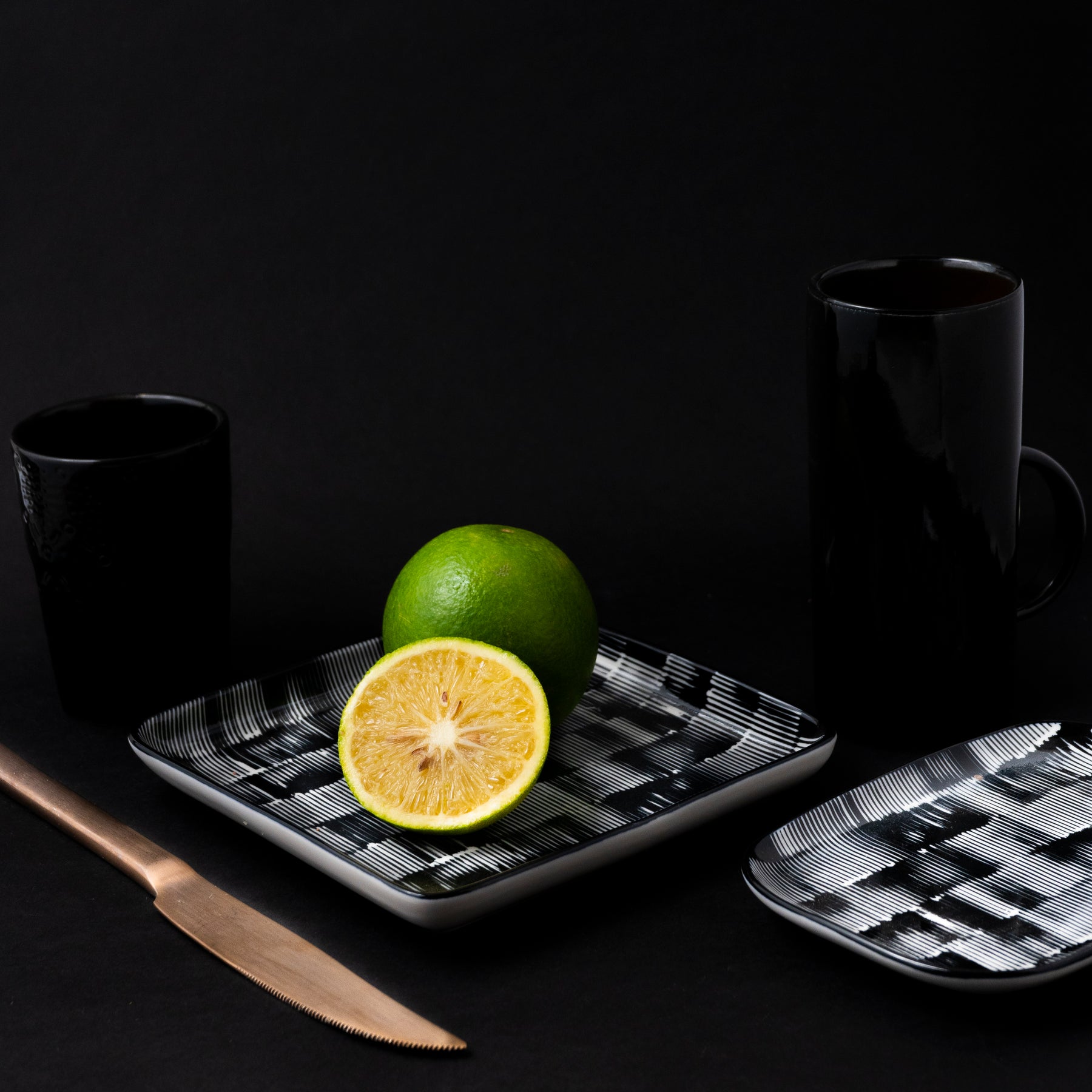 ZAZA Square Dessert Plate 6"