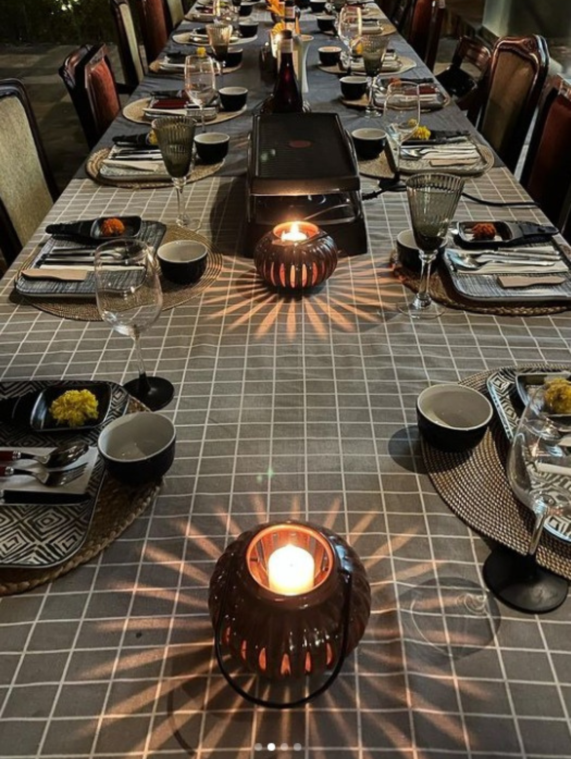 Earthy Brown Lantern