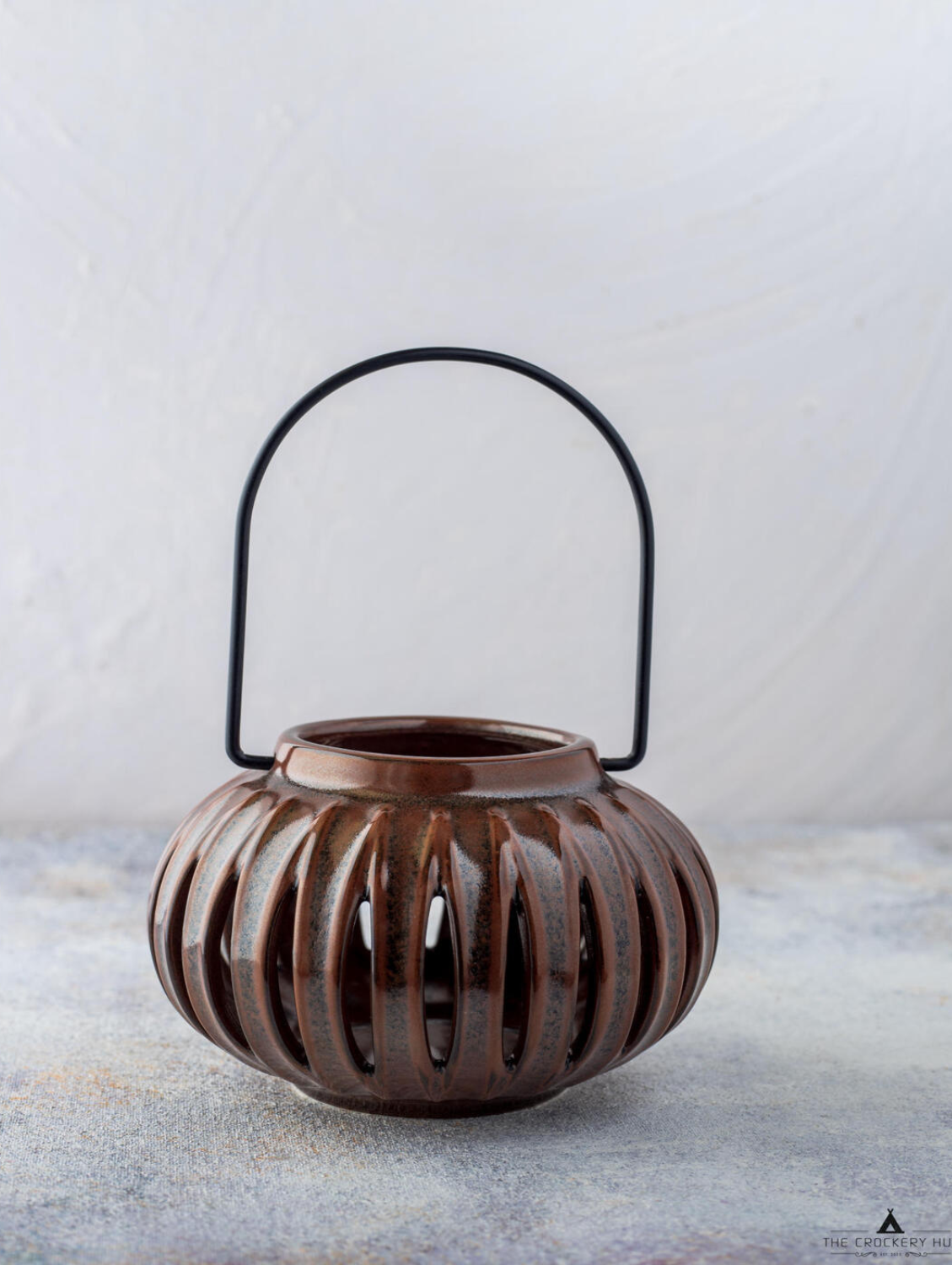 Earthy Brown Lantern