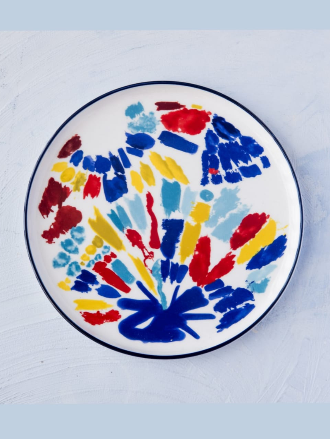 Festivities on a Plate Round Side Plate 7.5" - The Crockery Hut