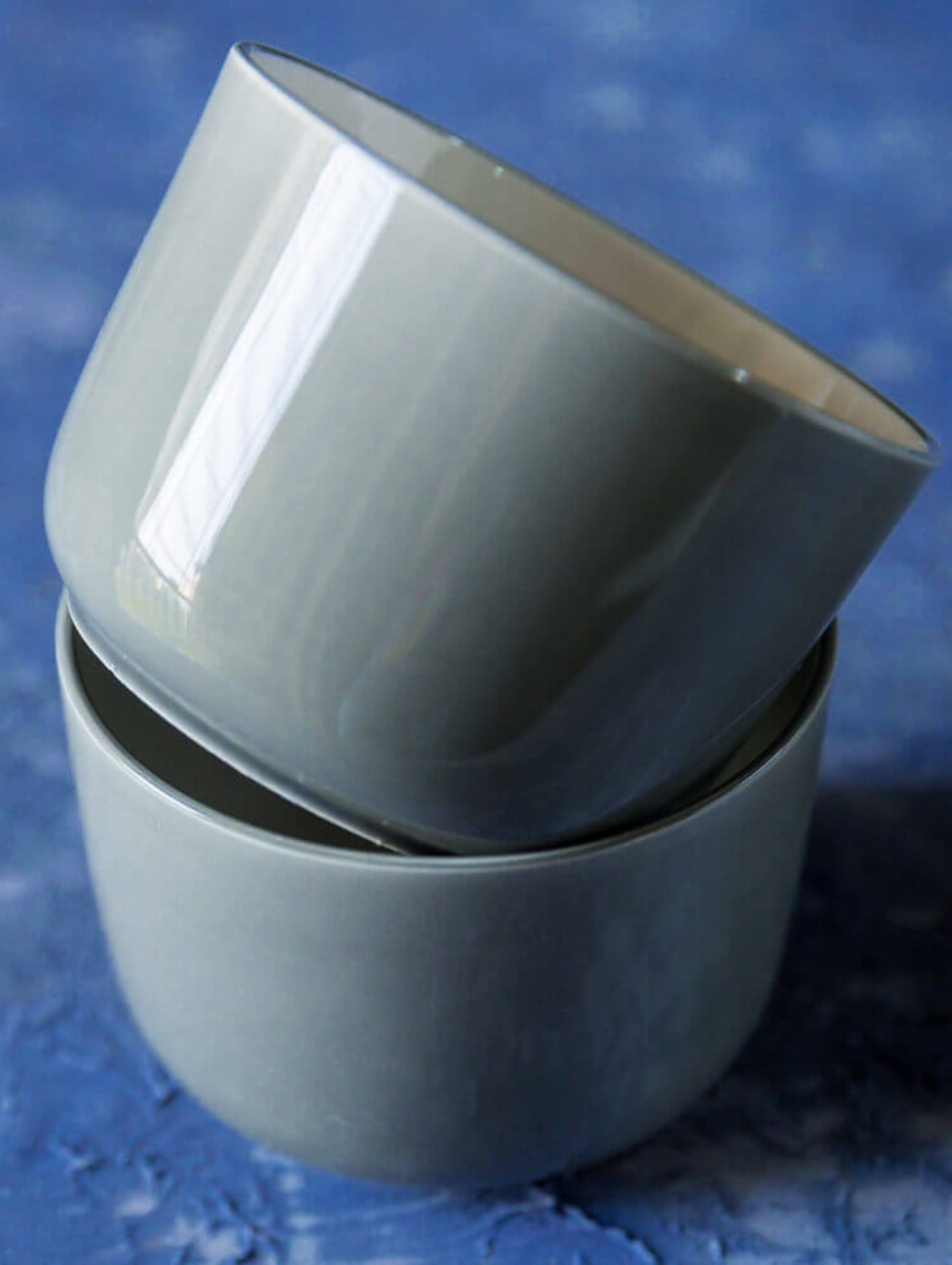 Grey Serving Bowl