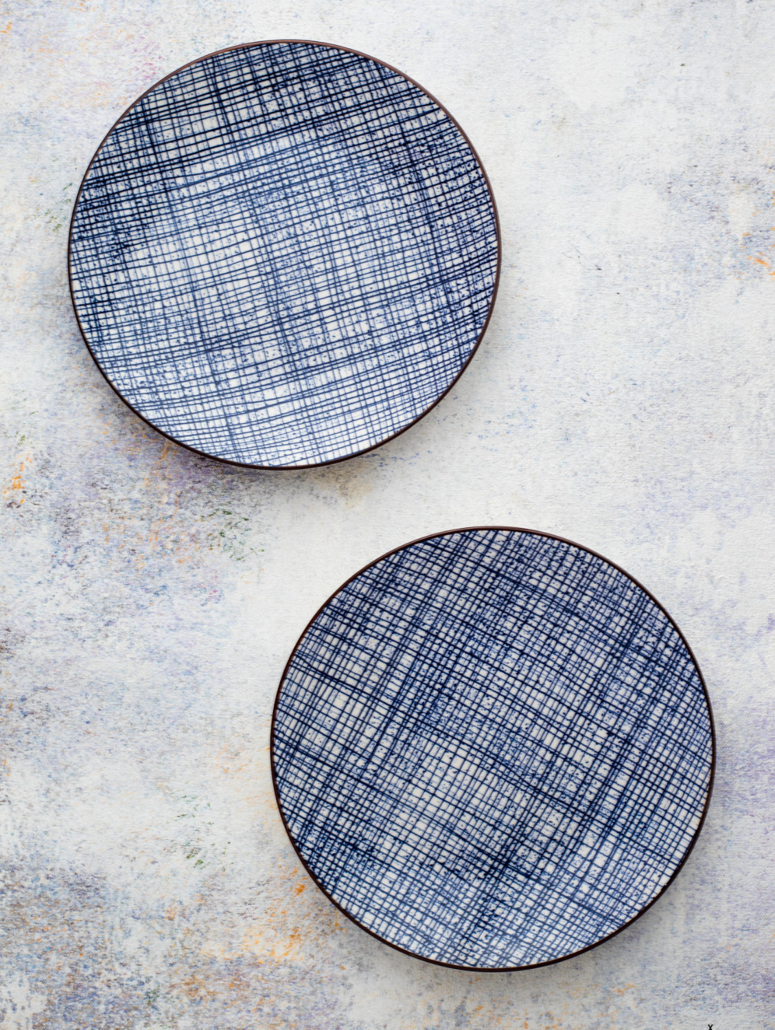HIGH STREET CHECKERED Round Side Plate 7.5"