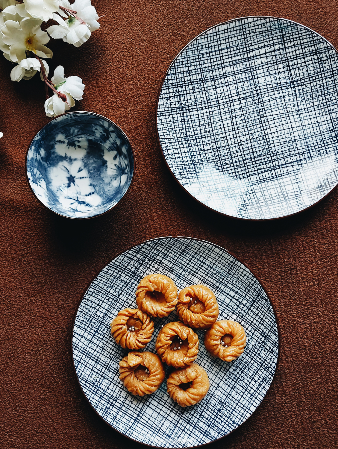 HIGH STREET CHECKERED Round Side Plate 7.5"