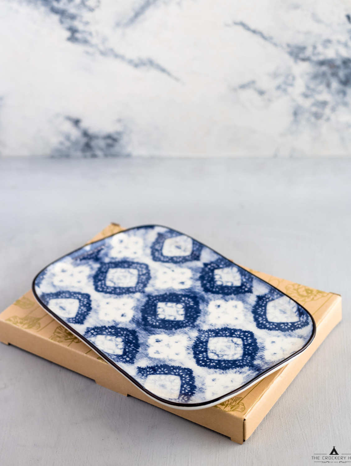 Java Rectangular Plate - Medium 9"