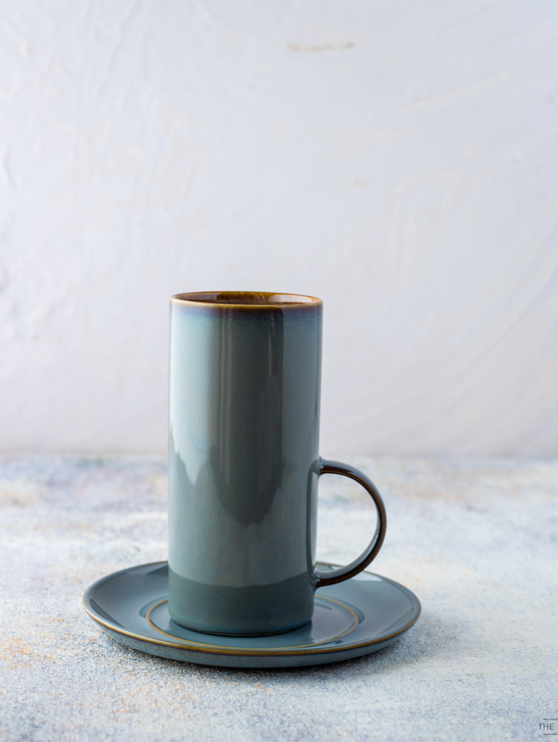 MISTY GREY Round Saucer