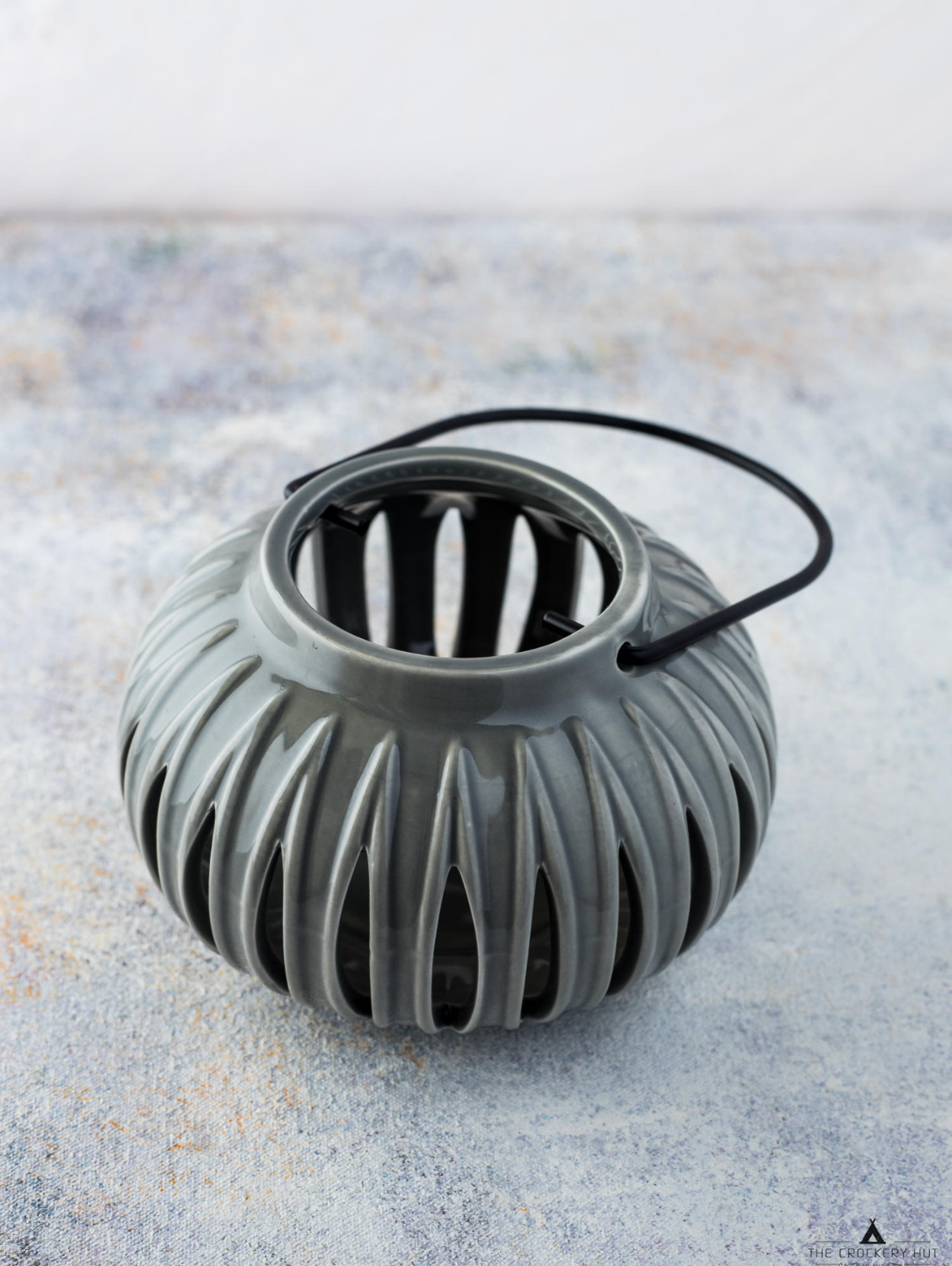 Mystical Grey Lantern 9 cm
