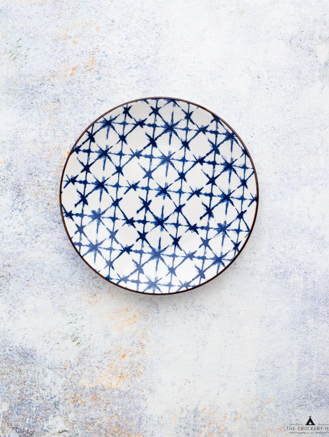 CRISS CROSS Round Side Plate 7.5"