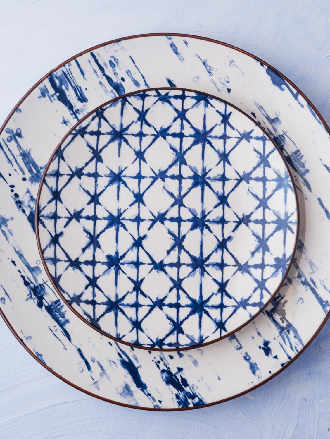 CRISS CROSS Round Side Plate 7.5"
