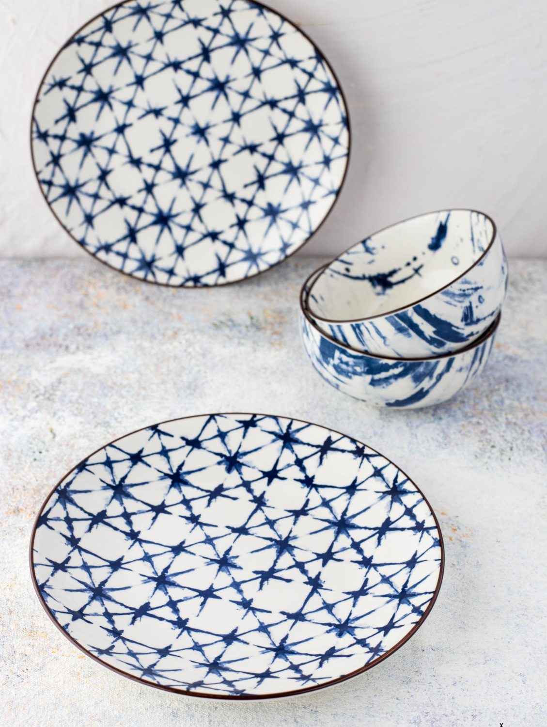 CRISS CROSS Round Side Plate 7.5"
