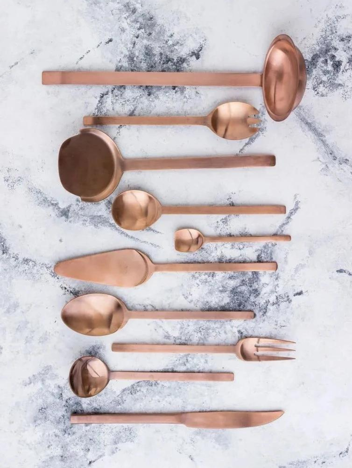 Serving Set COPPER (10 Pcs)