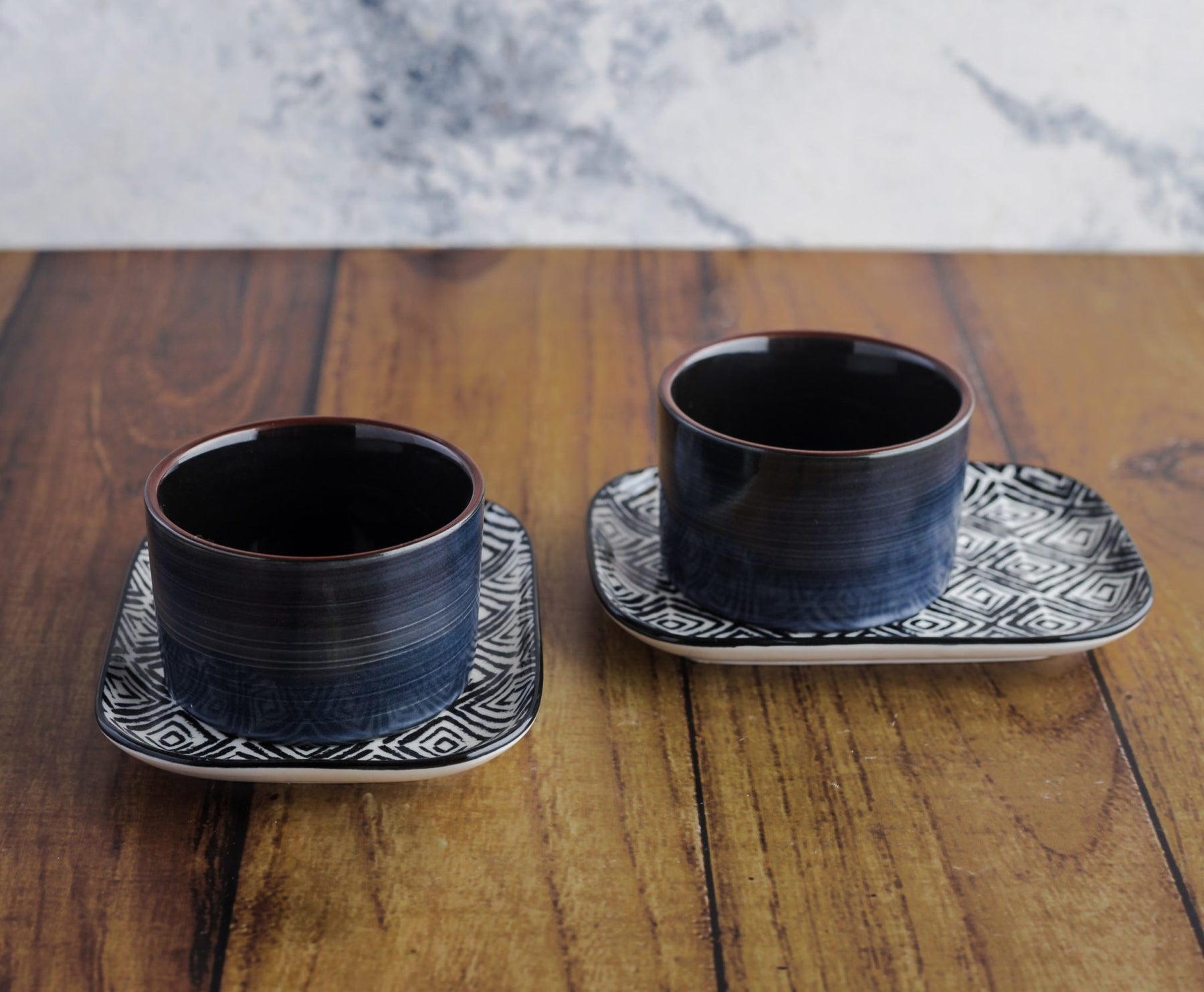 BLACK BRUSH Cylindrical Bowls 150 ml
