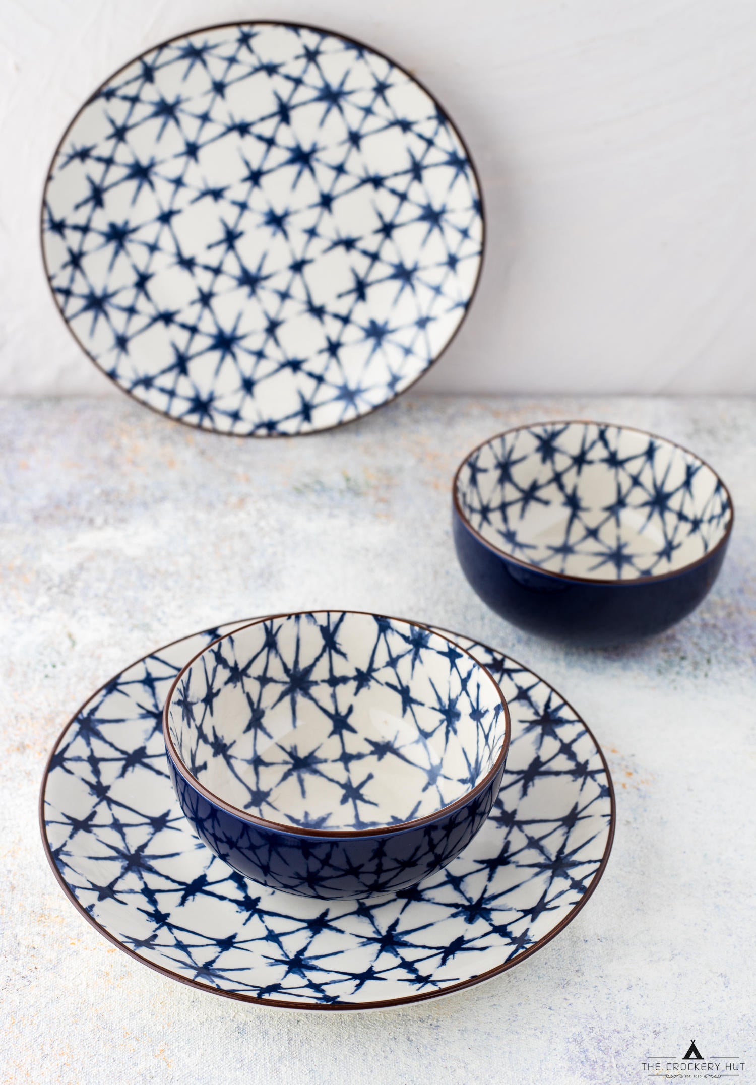 CRISS CROSS Round Side Plate 7.5"