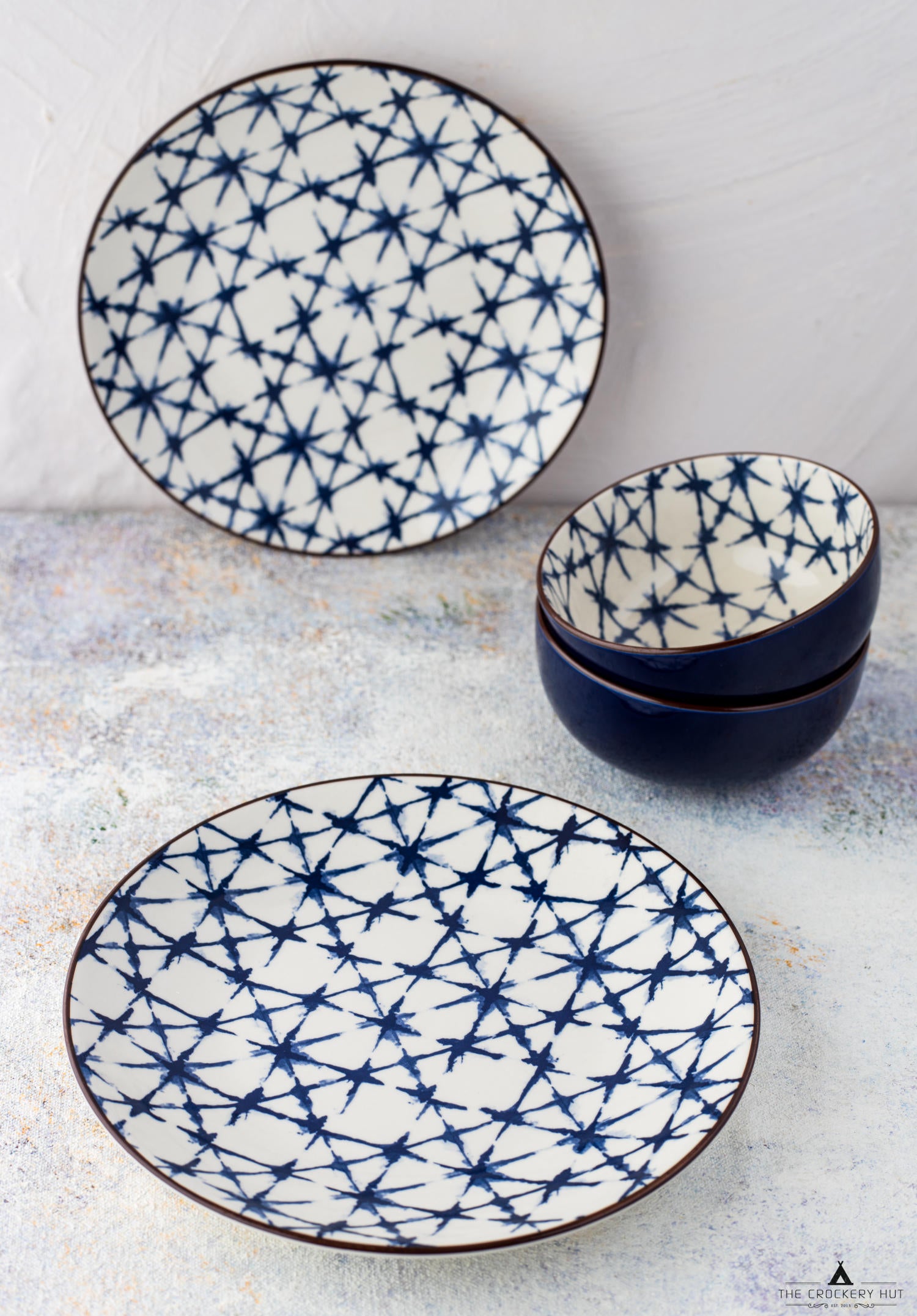 CRISS CROSS Round Side Plate 7.5"