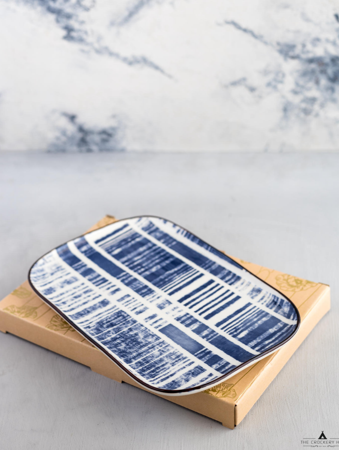 Thea Rectangular Plate- Medium 9"