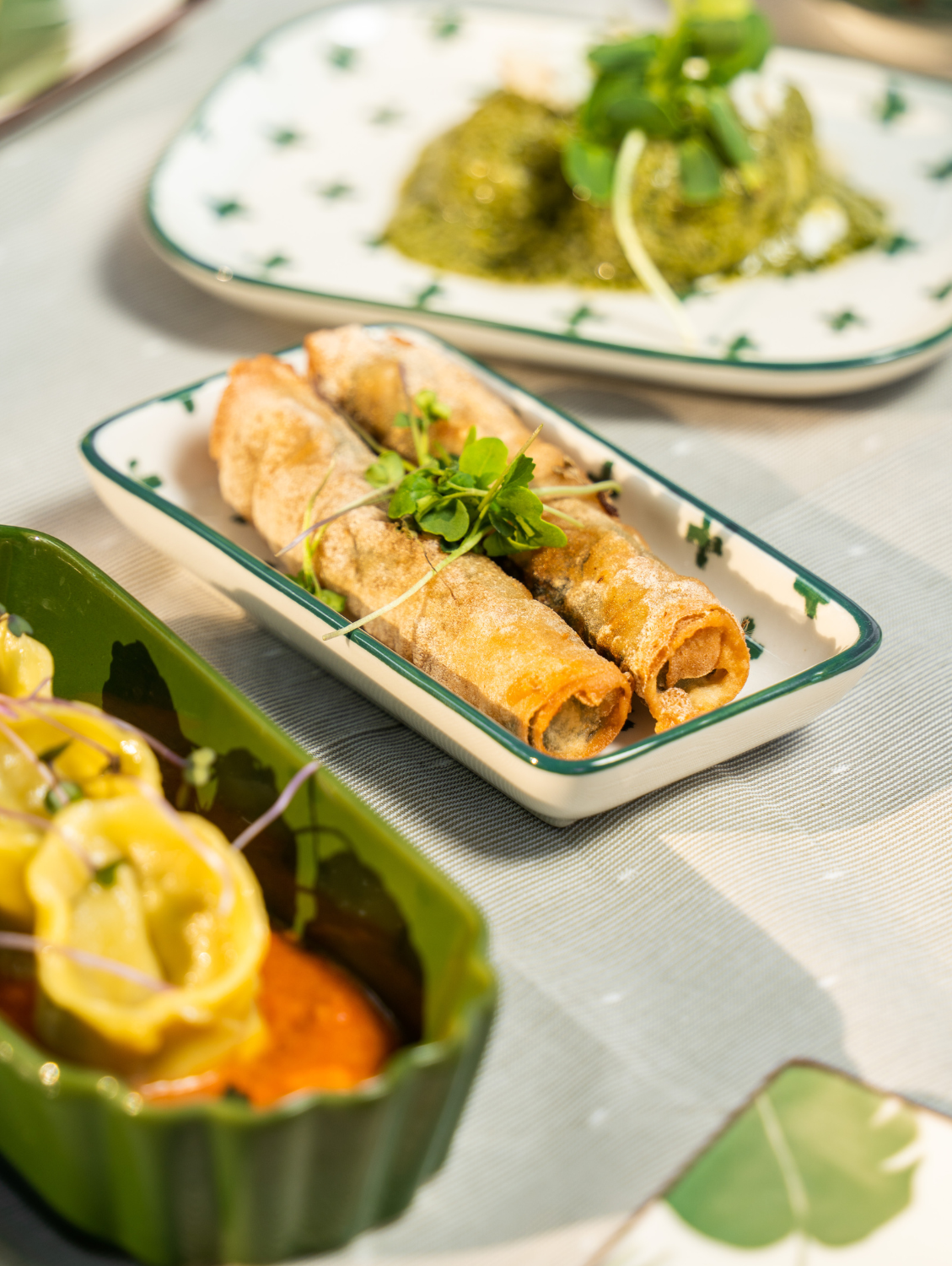 Zeus Rectangular Appetizer Dish 5"