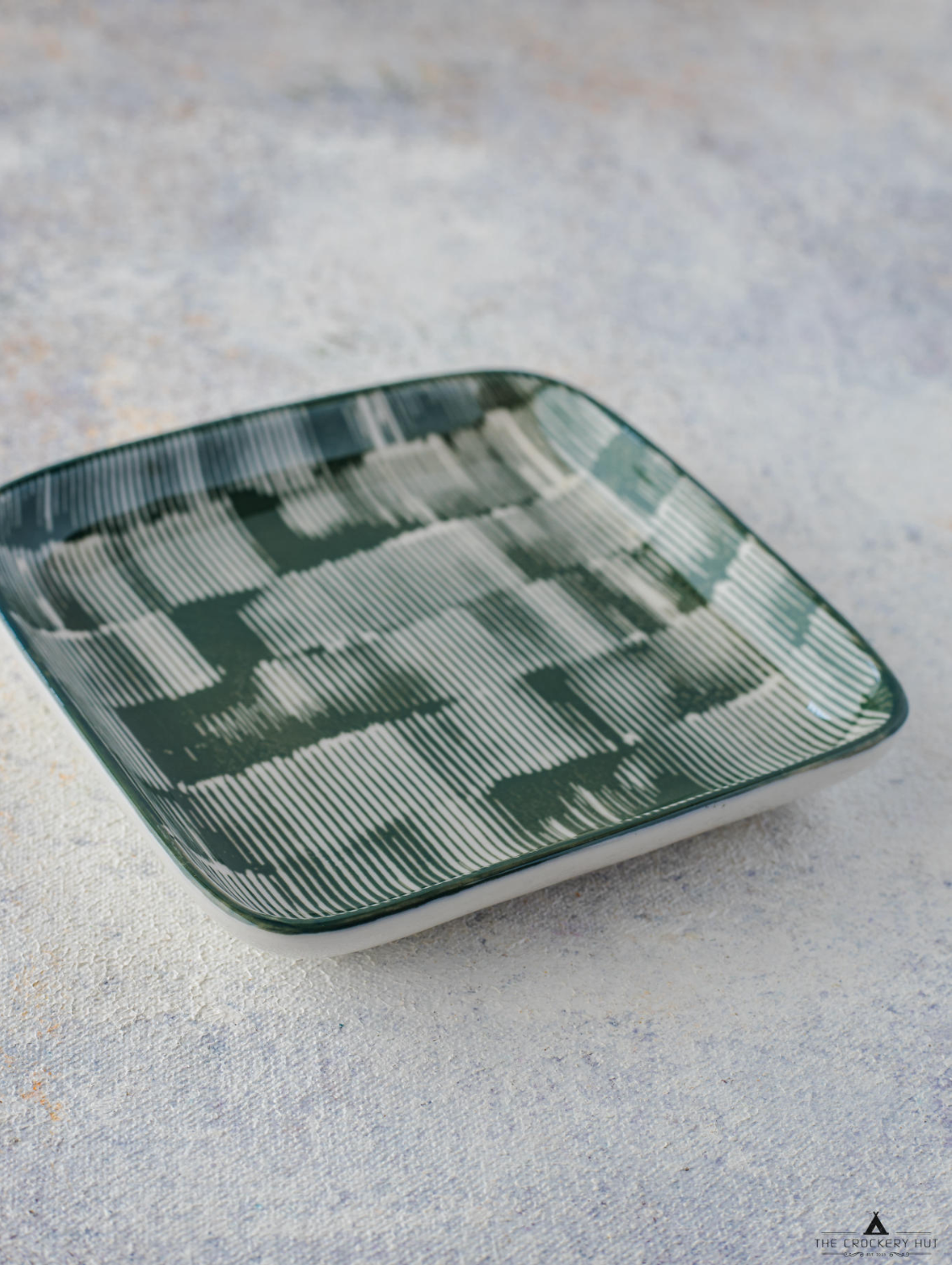 Zaza Square Appetizer Dish 4.75"