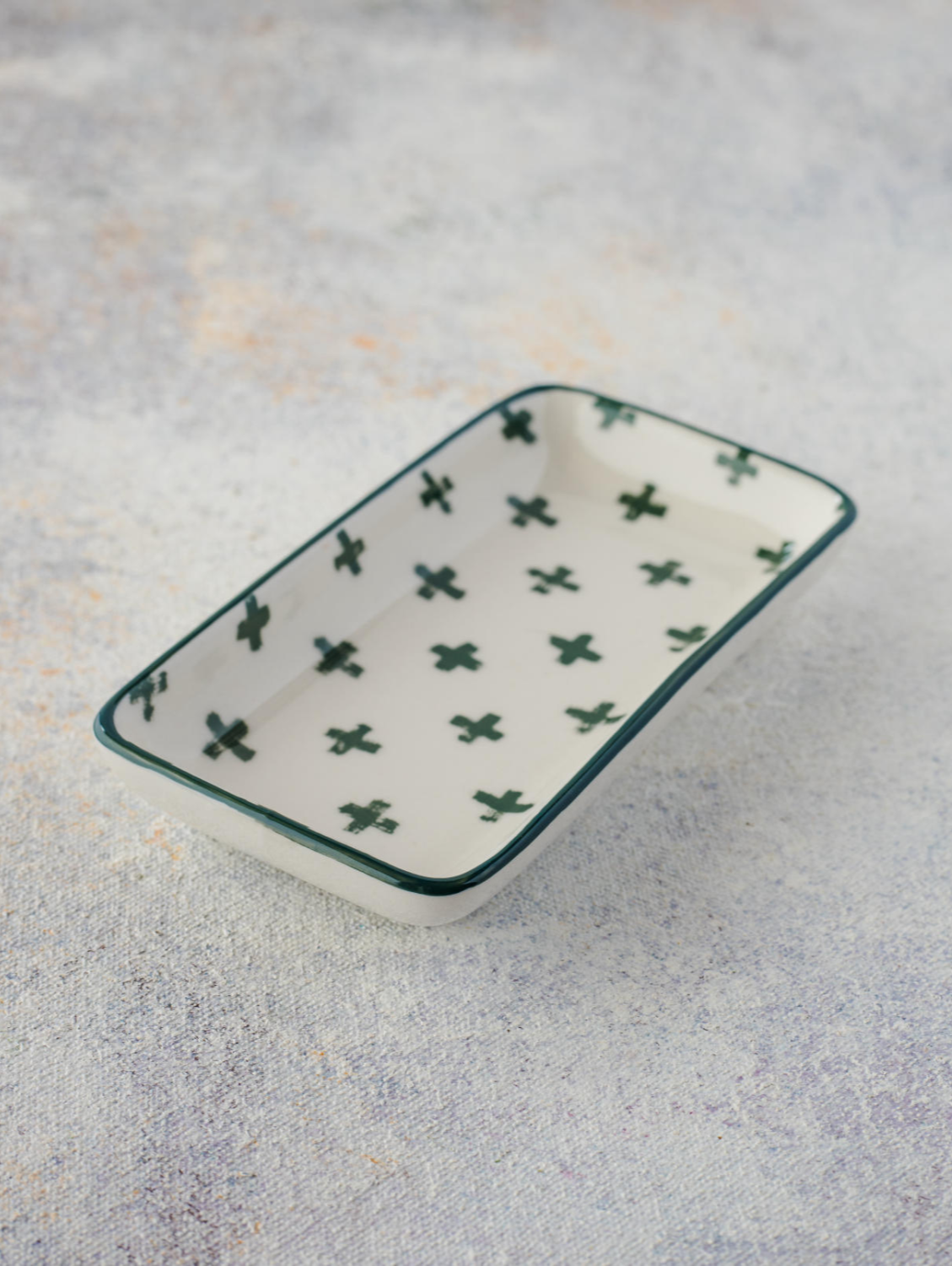 Zeus Rectangular Appetizer Dish 5"