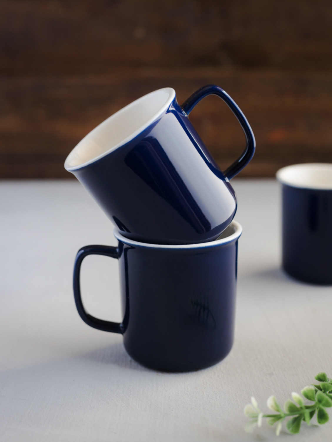 BLUE GLAZE Mini Mug