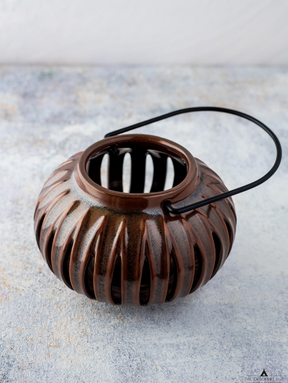 Earthy Brown Lantern