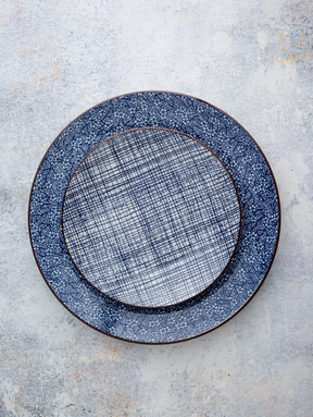 HIGH STREET CHECKERED Round Side Plate 7.5″