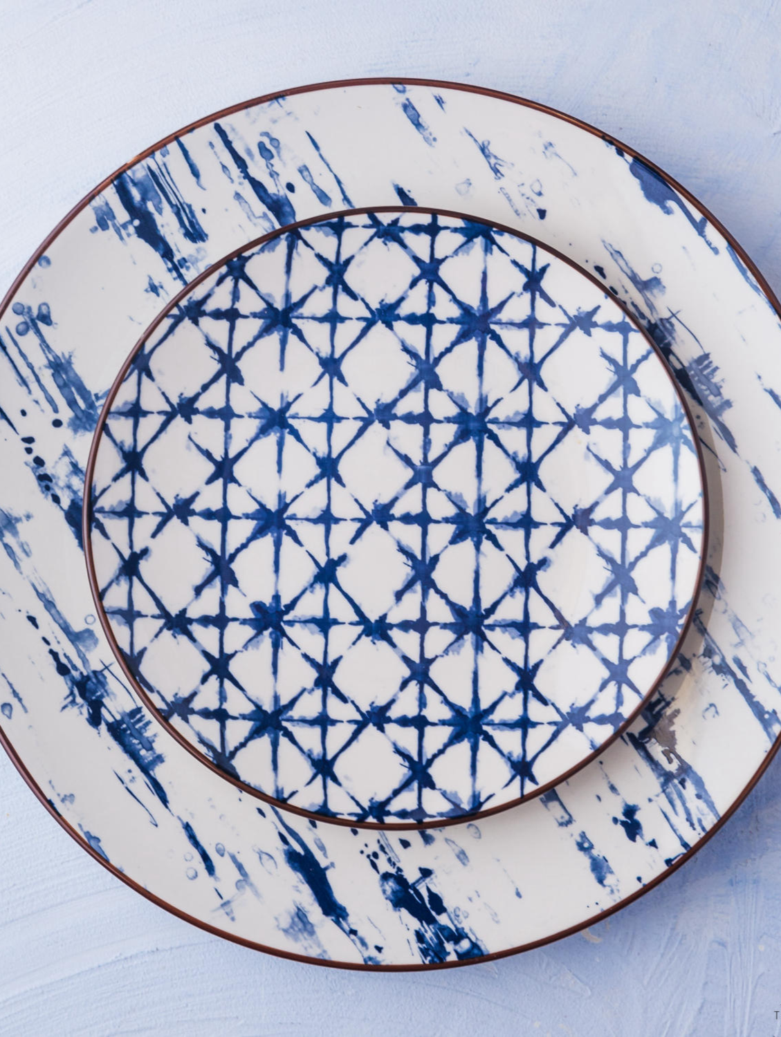 CRISS CROSS Round Side Plate 7.5″