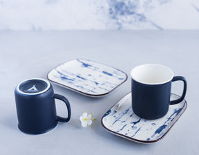 Tea Cup Set With THALLASA 5.5″