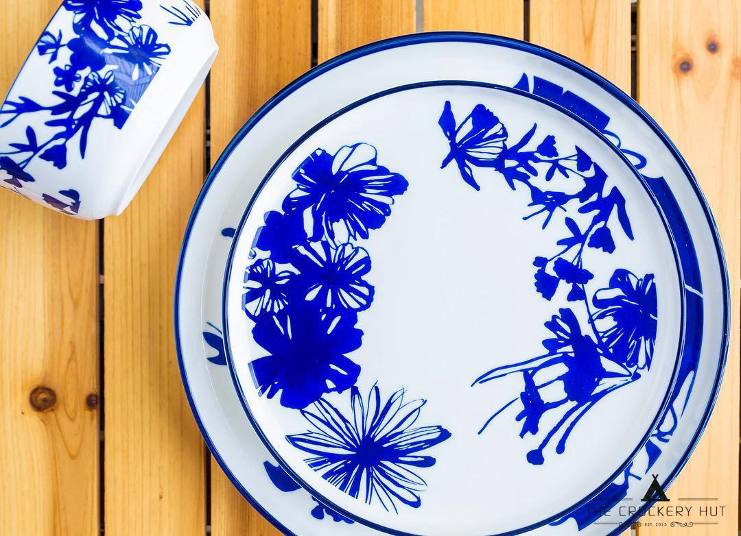 ORCHID BLUE Dinner Plate