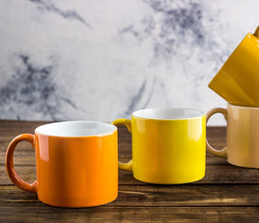 SHADES OF ORANGE Coffee Mugs - Set Of 4